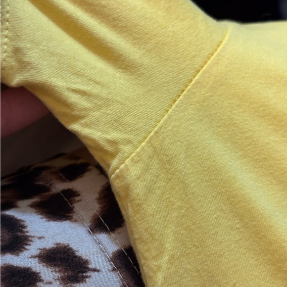 Pacifico Cerveza Beer Next Level Apparel Yellow Graphic Tee - Picture 6 of 6